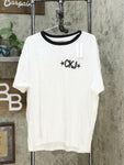 Calvin Klein Men's Short Sleeve Ringer Logo T-Shirt