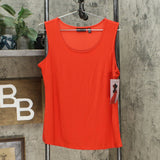 Nina Leonard Women's Coconut Button Bolero Sweater With Tank Top