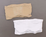 Rhonda Shear 2 Pack Underwire Bandeau Bras Removable Pads Nude/ White Plus 2X