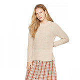 Universal Thread Women's Long Sleeve Crew Neck Raglan Pullover Sweater