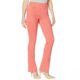 DG2 by Diane Gilman Women's Stretch Knit Twill Boot Cut Jeggings