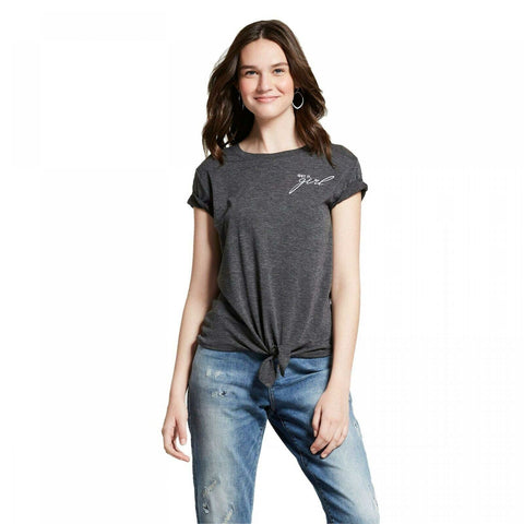 Zoe + Liv Women's Short Sleeve GET IT GIRL Graphic T-Shirt