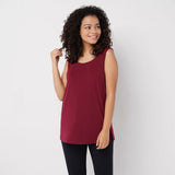 Susan Graver Petite Printed Novelty Knit Duster Cardigan & Tank Top