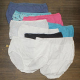 Hanes Womens 10pk Cotton Classic Briefs PW40AD Colors May Vary 10