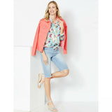 DG2 by Diane Gilman Women's Pull On Bermuda Shorts