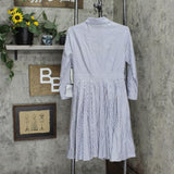 Eliza J Women's Stripe Cotton Shirt Dress