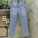 DG2 by Diane Gilman Petite Classic Stretch Artwork Printed Jeans