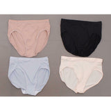 NEW Hanes Women's LOT OF 4 Cool & Comfortable Microfiber Hi-Cut With X-Temp