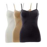 NWT Nearly Nude LOT OF 3 Smoothing Contouring Camisole Cami. 633582 XL/1X