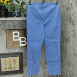 Denim & Co. Petite Original Waist Stretch Side Pocket Pants