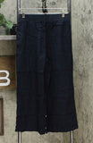 MOTTO Women's Linen Blend Pull On Wide Leg Pants
