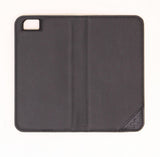 Tavik Linden Wallet Leather Case For IPhone 6/6s Card Slots Folding Cover Black
