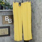 Antthony Petite Lined Chiffon Straight Leg Pants