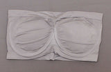 Rhonda Shear Women's Plus Size Underwire Bandeau Bra With Removable Pads