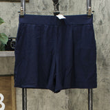 AnyBody Women's Cozy Knit Pleated Shorts