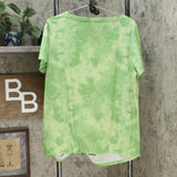 DG2 by Diane Gilman Women's Tie Dye Knotted T-Shirt