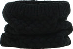 ZUZIFY Sweater Knit Furry Fleece Lined Neck Gaiter. ZUZ0009