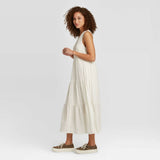 A New Day Women's Sleeveless Tiered Dress