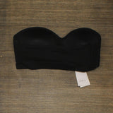 Auden Women's Padded Seamless Bandeau EGGG8 Black M