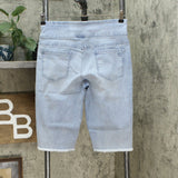 DG2 by Diane Gilman Women's Pull On Bermuda Shorts Chambray Medium