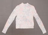 Wild Fable Women's Long Sleeve Cropped Mock Turtleneck Shirt Top