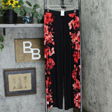 Susan Graver Women's Printed Liquid Knit Pull-On Palazzo Pants