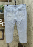 DG2 by Diane Gilman Women's Petite Plus Stretch Skinny Jeans Chambray 20WP