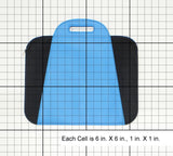 Valuebag new Mens Felt Laptop Sleeve Blue 06316