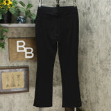 DG2 by Diane Gilman Women's Pull-On Stretch Ponte Knit Boot-Cut Pants