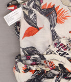 Xhilaration Women's Floral Print Tie Strap Cropped Tank Top Blouse