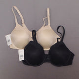 Maidenform Women's 2 Pack Comfort Devotion Full Coverage Lace Trim Bras