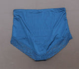New Rhonda Shear Womens Smooth Pinup Brief With Lace Trim. 650181-1-NEW X-Large