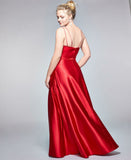 Sequin Hearts Women's Double Strap Dress Prom Gown