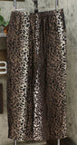 IMAN Women's Plus Size Boho Chic Printed Wide Leg Pants With Pockets