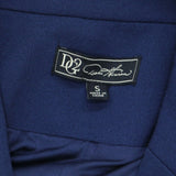 DG2 by Diane Gilman Women's Stretch Crepe Blazer Navy Small