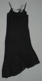 Xhilaration Women's Asymmetrical Maxi Dress Black XS