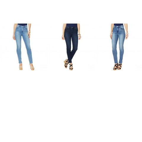 DG2 by Diane Gilman Women's Petite Classic Stretch Skinny Jeans
