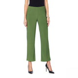 Antthony Women's Plus Size Thrill Me Tapered Pull On Pants Olive 2X