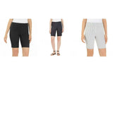 Hilary Radley Women's Stretch Pull On Bermuda Shorts