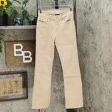 DG2 by Diane Gilman Women's Classic Stretch Bootcut Jeans Beige 2 Petite