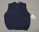 Most Wanted Men's Microfiber Lined Wind Vest Navy Large