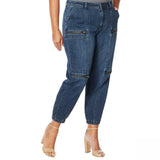 Skinnygirl Women's Plus Size Andy Jogger Jeans