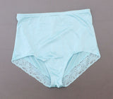 New Rhonda Shear Womens Smooth Pinup Brief With Lace Trim. 650181-1-NEW X-Large