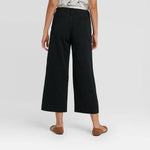 A New Day Women's High Rise Wide Leg Cropped Pants