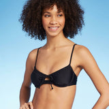 Xhilaration Women's Shirred Underwire Bikini Top