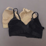 Rhonda Shear 2 Pack Molded Cup Bras With Mesh Back Detail Nude/ Black Plus 3X