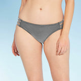 Shade & Shore Women's Textured Hipster Bikini Bottom