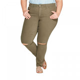 Universal Thread Women's Plus Size Mid Rise Knee Slit Jeggings