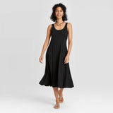 A New Day Women's Sleeveless Ballet Dress 78793526 Black M