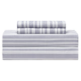 Fairfield Square Collection Reversible 12-Piece Full Comforter Set Navy Blue